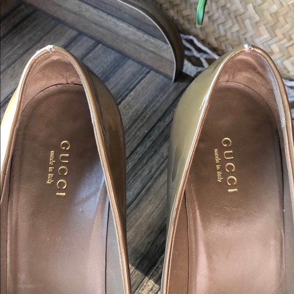 Gucci Patent Leather Heels EUC 38 - Picture 3 of 8